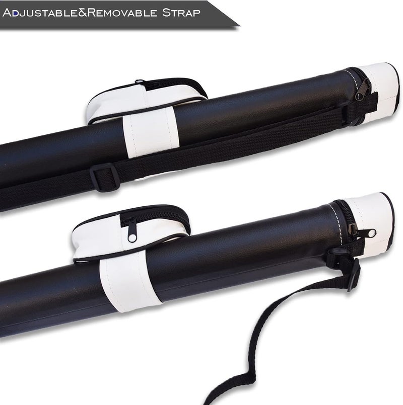 TalveX 1x1 Hard cue case Pool Cue Billiard Stick Carrying Case(Holds 1 Butt/1 Shaft) - Image 3